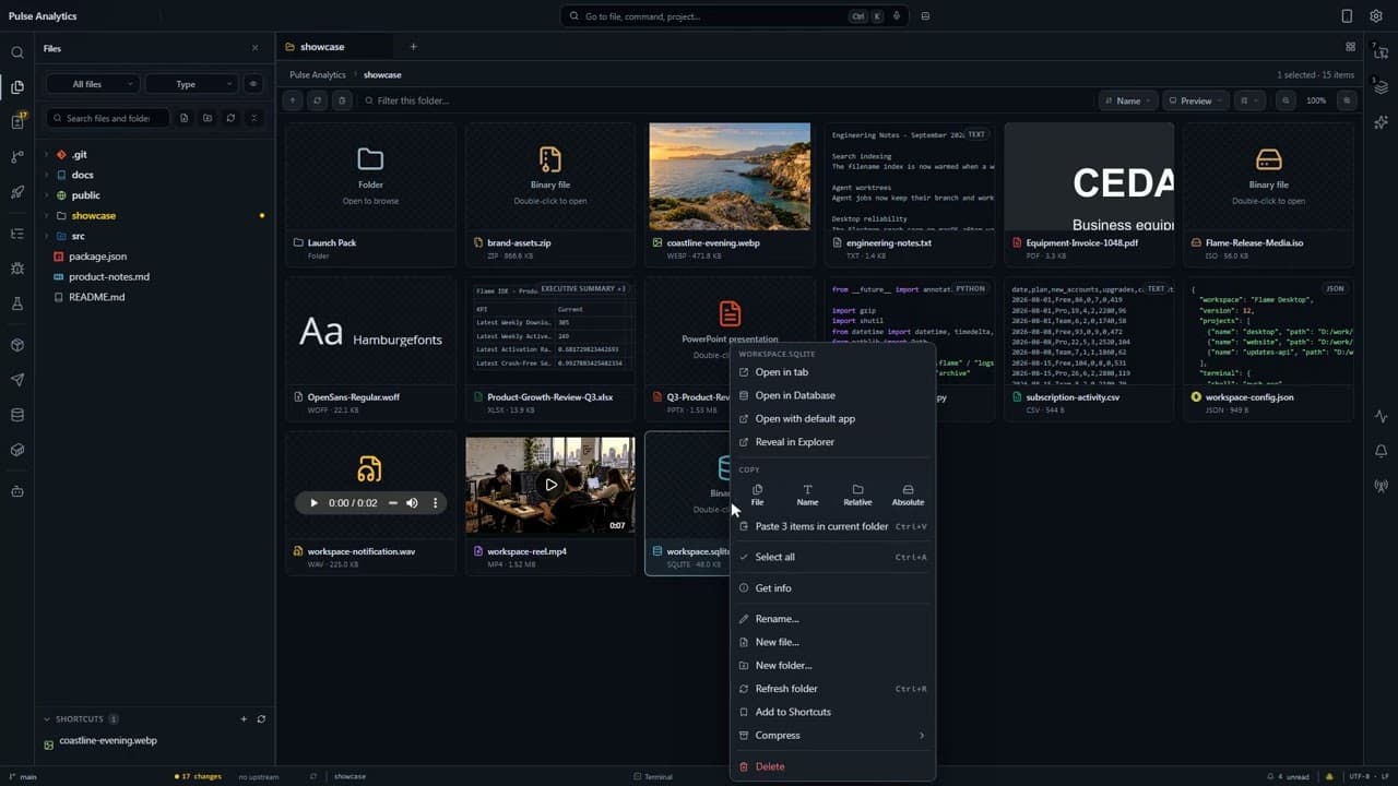Video preview: Flame Is More Than an IDE: Meet the Folder Viewer