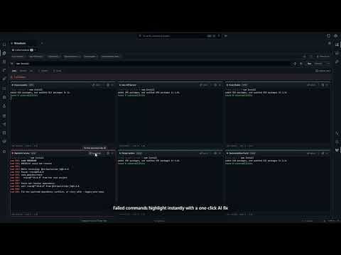 Broadcast Commands Across Repositories & Fix Failures with AI