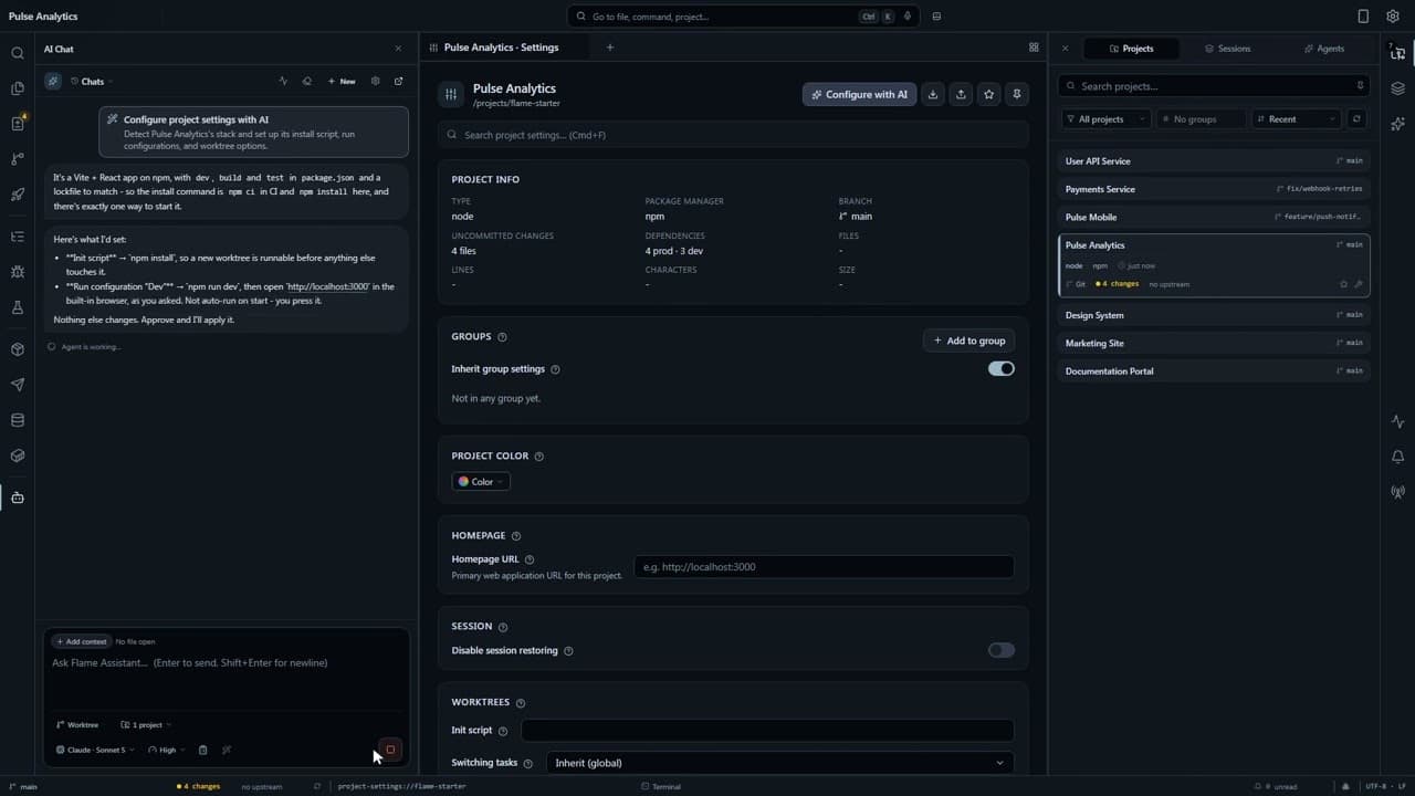 Video preview: Let AI Configure and Run Any Project in 1 Click