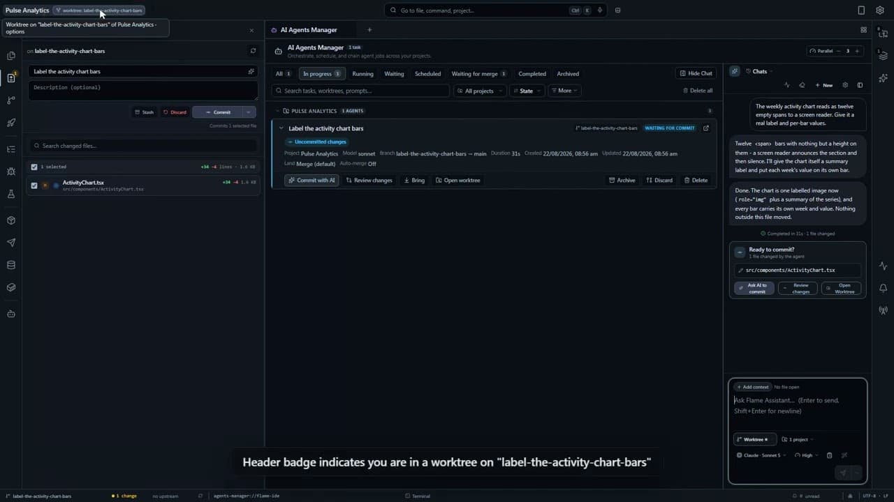 Video preview: Background AI Coding with Isolated Git Worktrees